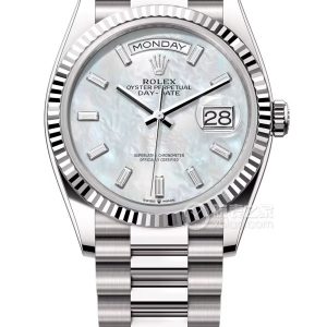 Rolex Day-Date Model M128239-0065 Automatic mechanical, 18k white gold, 36mm - Image 1
