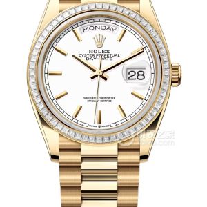 Rolex Day-Date Model M128398TBR-0016 Automatic machinery, 18k gold, 36mm - Image 1