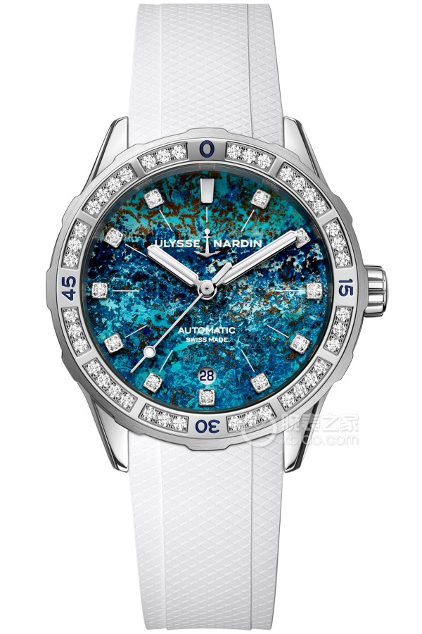 Ulysse Nardin Diver 8163-182B1LE-9A-ATOLL/3A Automatic machinery, precision steel, 39mm