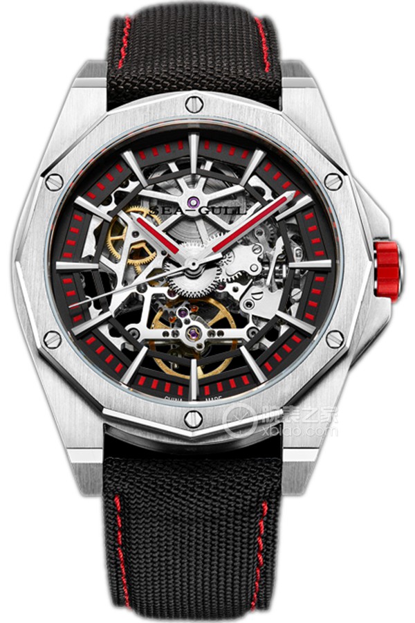 Seagull Street Fighter series 811.52.6095K Automatic machinery, precision steel, 43mm