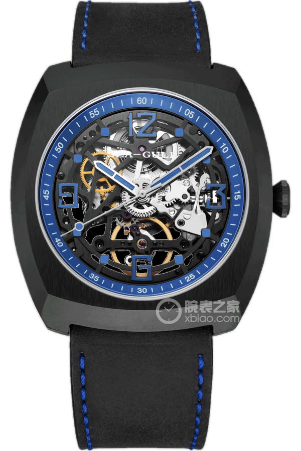 Seagull Street Fighter series 849.37.6131HK Automatic machinery, precision steel, 44*46mm