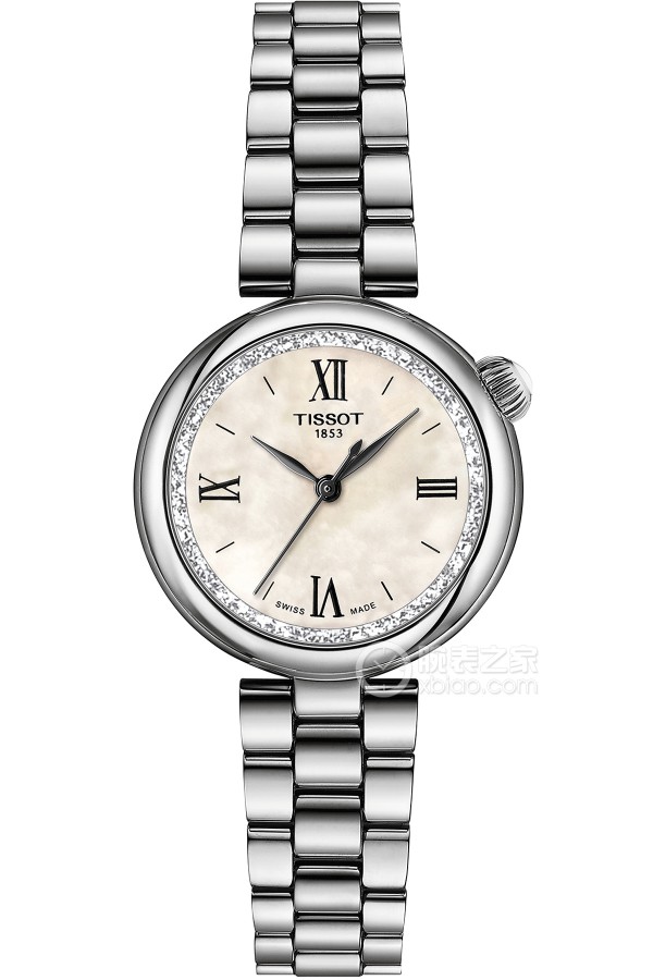 Tissot Little Beauty Star Edition Stainless Steel Mother-of-Pearl Dial Quartz, stainless steel, 28mm