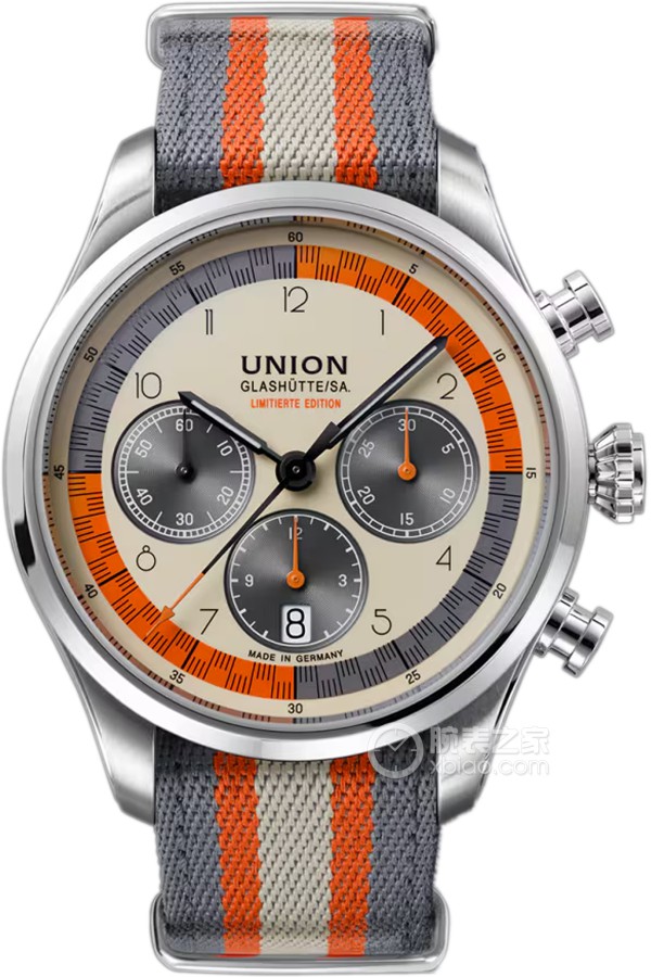 Union Belix D009.427.11.392.09 Automatic machinery, stainless steel, 44mm