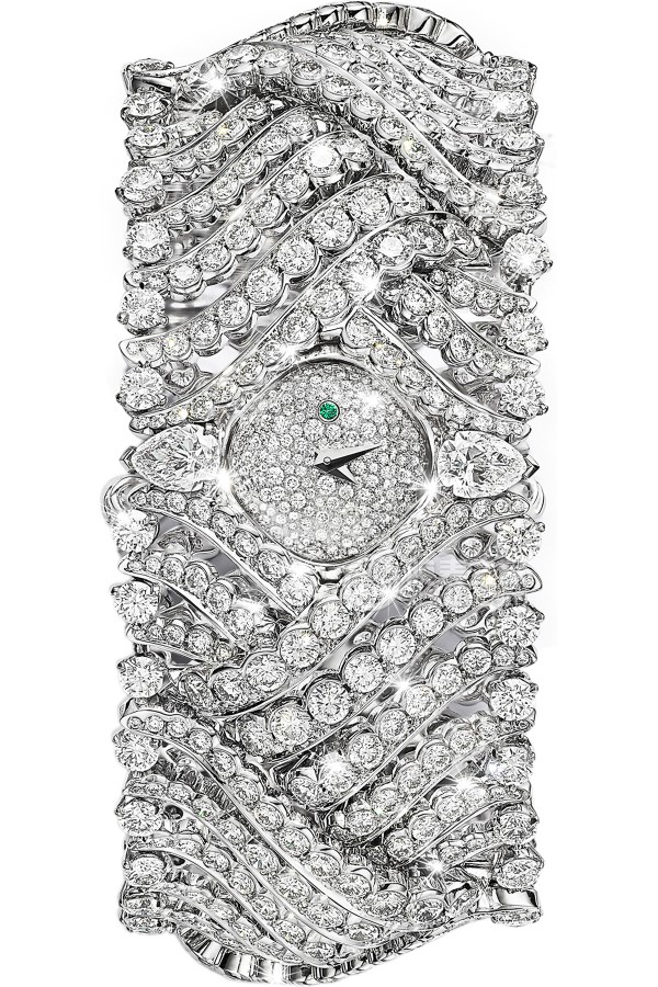 Tiffany High Jewelry: Azure Ocean Shadow Diamond Set 18k white gold set with diamonds