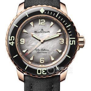 Blancpain Fifty Fathoms 5007-3644A-B52B Automatic mechanical parts, 18k red gold, 38.2mm - Image 1