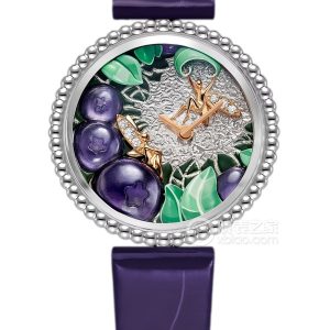 Van Cleef & Arpels Extraordinary Dial VCARPEV300 Quartz, rhodium-plated white gold with diamonds, 30mm - Image 1