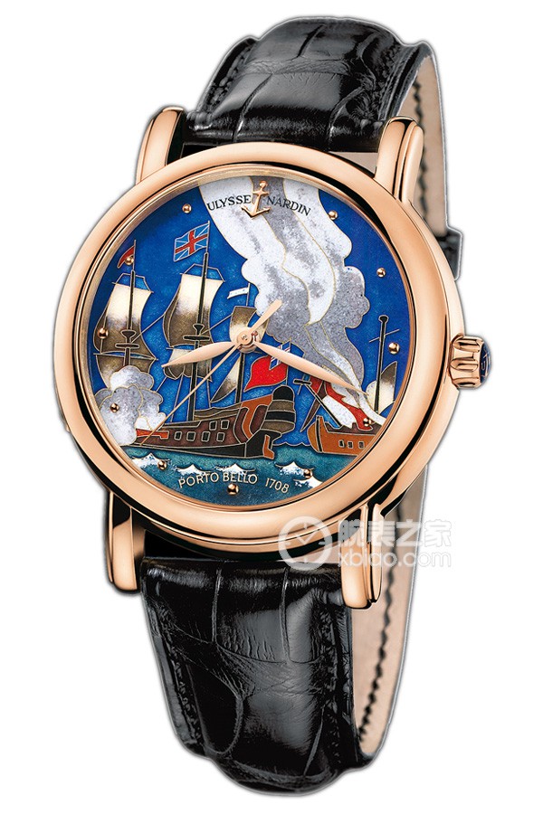 Ulysse Nardin Limited Edition Watch 136-11-Port Automatic machinery, 18k rose gold, 40mm (discontinued)