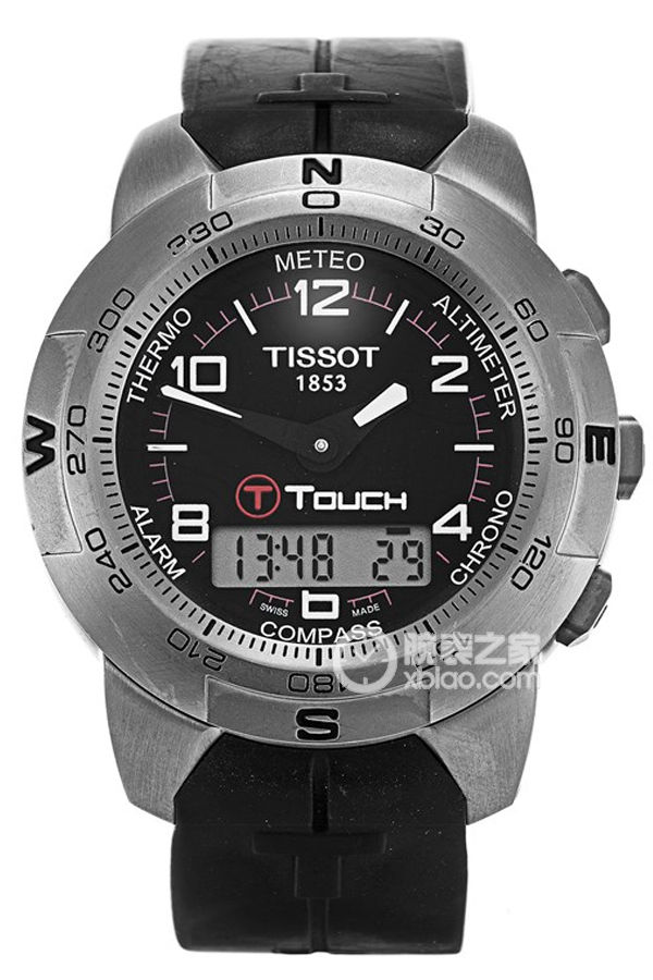 Tissot Touchscreen T33.7.798.51 Quartz, titanium, 40mm