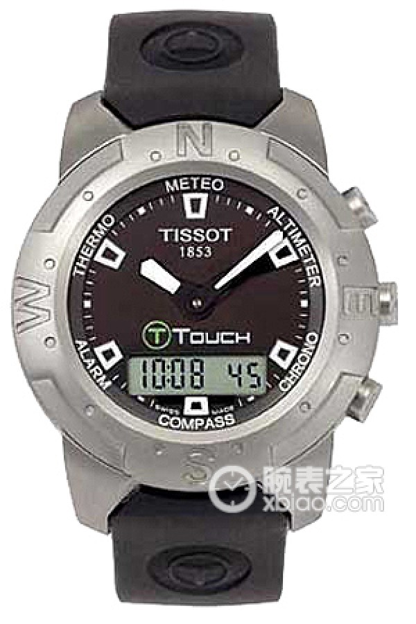 Tissot Touchscreen T33.7.498.51 Quartz, titanium, 40mm
