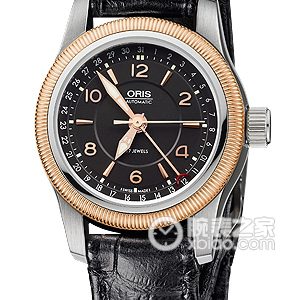 Oris BIG CROWN01 584 7626 4364-07 5 15 76FC Automatic machinery, gold-plated stainless steel, 30mm