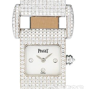 伯爵LIMELIGHT GALAG0A25022 Quartz, 18k white gold set with diamonds - Image 1