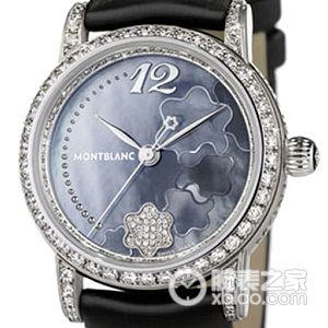 Montblanc Star U0105898 Quartz, 18k white gold with diamonds, 36mm (discontinued)