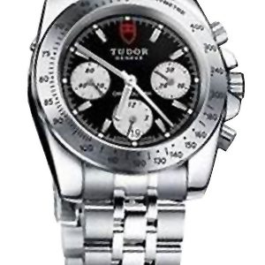 Tudor Heritage Chrono 20300-93570 Black/Silver Automatic machinery, stainless steel, 41mm - Image 1