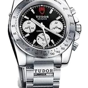 Tudor Prince Sport 20300-95000 Black Silver Automatic machinery, stainless steel, 41mm - Image 1