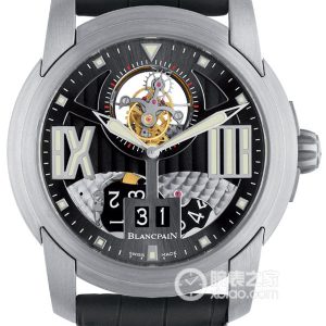 Blancpain 8822-15B30-53B Automatic mechanical finish, satin-brushed 18K white gold, 43.5mm - Image 1