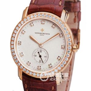 Vacheron Constantin Patrimony 81500/000R-9106 Manual mechanical, 18k rose gold with diamonds, 37mm - Image 1