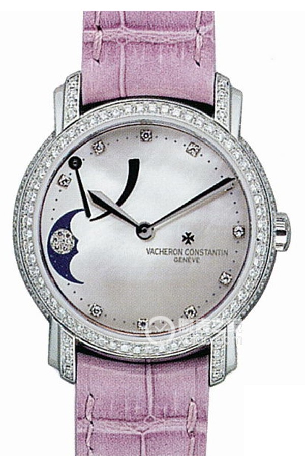 Vacheron Constantin Malta 83505/000G-9181 Manual mechanical, 18k white gold with diamonds, 32mm
