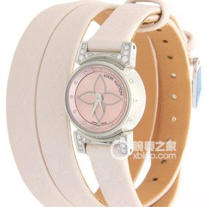 Louis Vuitton Tambour Glamor Q151P0 Quartz, stainless steel with diamond setting, 18mm