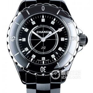 Chanel J12H1625 Quartz, black precision ceramic, 33mm - Image 1