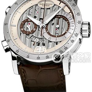 Parmigiani Chronograph Fly-Back PF603170 Automatic machinery, palladium, 43mm (discontinued) - Image 1