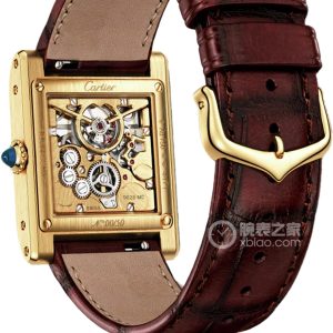 Cartier Tank WHTA0021 Manual mechanism, 18k gold, 35.2 x 27.8mm - Image 2