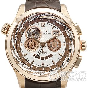Zenith EL PRIMERO18.0520.4037/02.C661 Automatic machinery, 18k rose gold, 46mm (discontinued) - Image 1