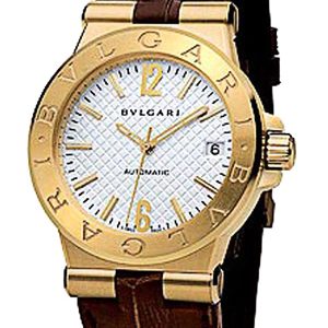 Bulgari DIAGONOD G35C6GLD Automatic machinery, 18k gold, 35mm - Image 1