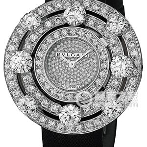 Bulgari ASTRALEAEW36D2DL/BCI Quartz, 18k white gold with diamonds, 36mm (discontinued) - Image 1