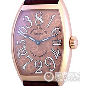 Franck Muller CRAZY HOURS 7851 CH Rose Gold Case Automatic machinery, 18k rose gold, 49x35mm (Discontinued)