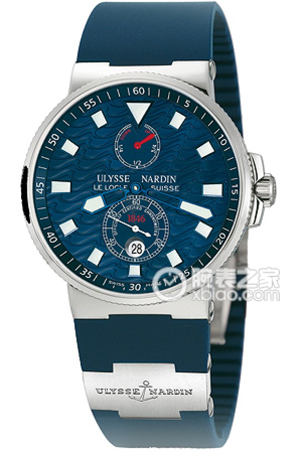 Ulysse Nardin Limited Edition Watch 263-68LE-3 Automatic machinery, stainless steel, 41mm (Discontinued)