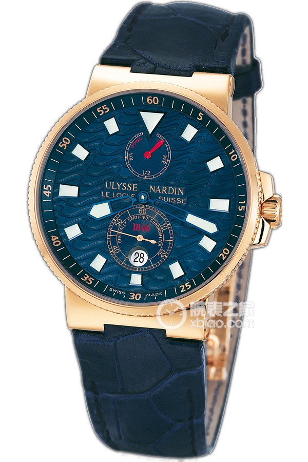 Ulysse Nardin Limited Edition Watch 266-68LE Automatic machinery, 18k rose gold, 41mm (discontinued)