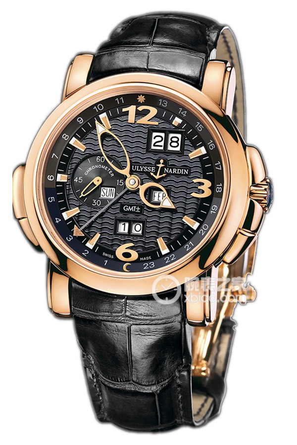 Ulysse Nardin 326-60/62 Automatic machinery, 18k rose gold, 42mm (discontinued)