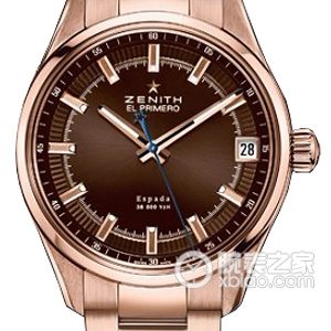 Zenith EL PRIMERO 18.2170.4650/75.M2170 Rose Gold Automatic machinery, 18k rose gold, 40mm (discontinued) - Image 1