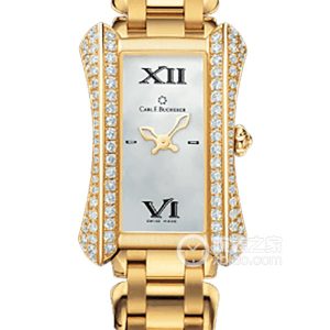 Carl F. Bucherer Alica 00.10701.01.71.32 Quartz, 18k gold set with diamonds, 26.5x38mm - Image 1