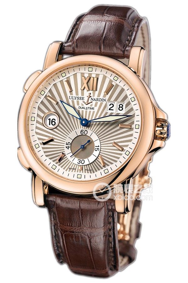 Ulysse Nardin 246-55/30 Automatic machinery, 18k rose gold, 42mm (discontinued)