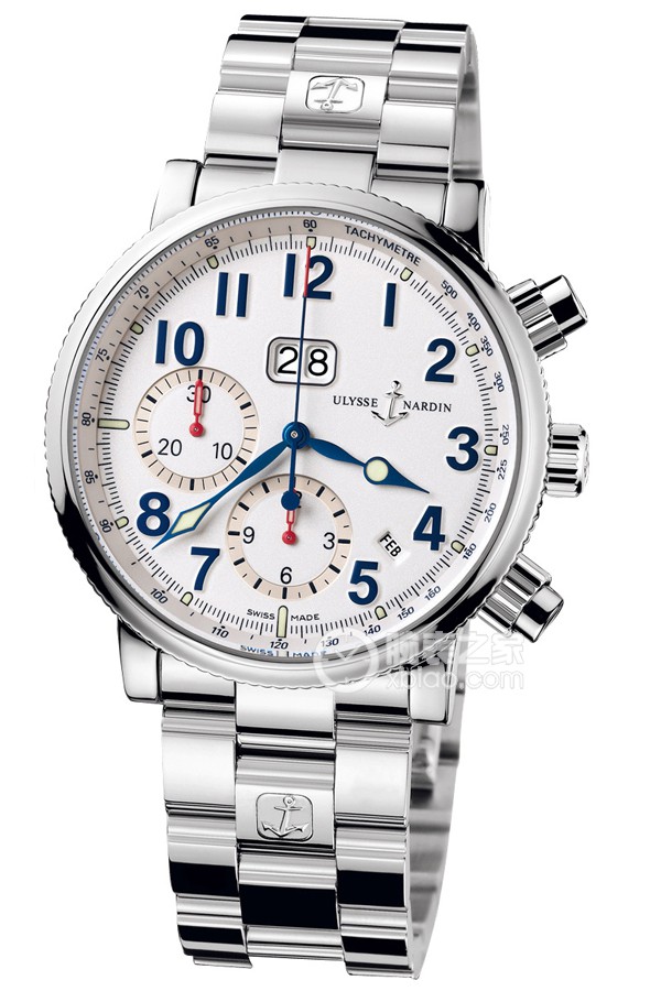 Ulysse Nardin Marine 513-22-7 Automated machinery, stainless steel, 40mm (Discontinued)