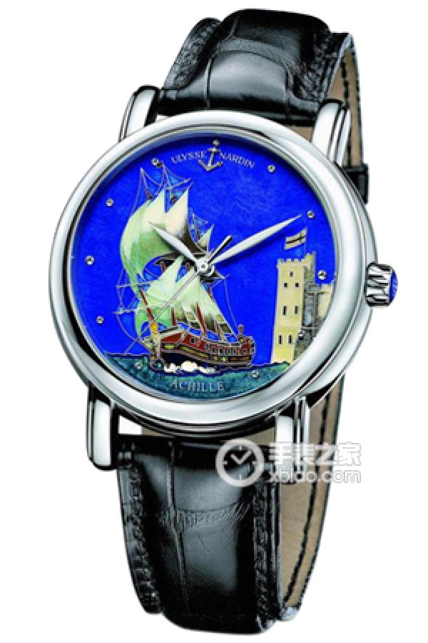 Ulysse Nardin Limited Edition Watch 139-70-9/GH Automatic machinery, 950 platinum, 40mm (discontinued)