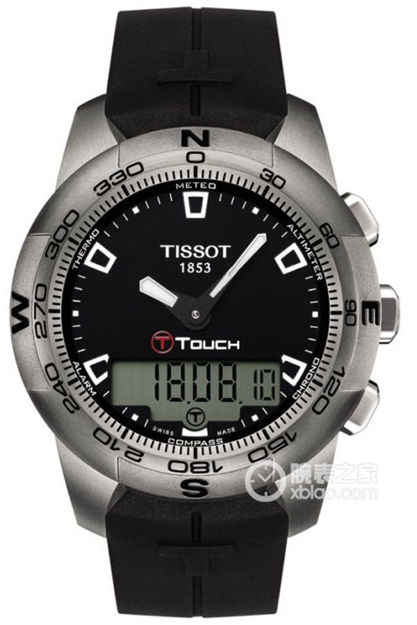 Tissot Touchscreen T047.420.47.051.00 Quartz, titanium, 43.3mm