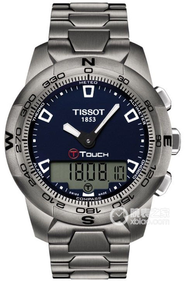 Tissot Touchscreen T047.420.44.041.00 Quartz, titanium, 43.3mm