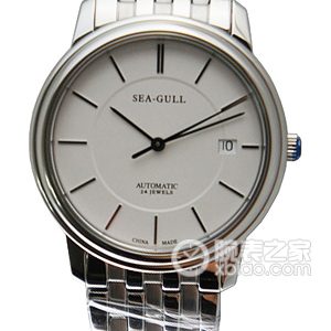 Seagull Slim M201S (Striped Steel Strap) Automatic machinery, precision steel, 38mm - Image 1