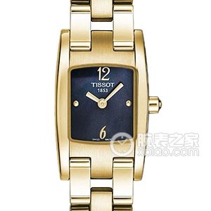 Tissot T-TRENDT042.109.33.127.00 Quartz, gold-plated stainless steel, 20.6mm