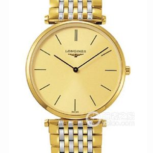 Longines Elegance L4.800.2.32.7 Quartz, gold-plated stainless steel, 35mm (discontinued)