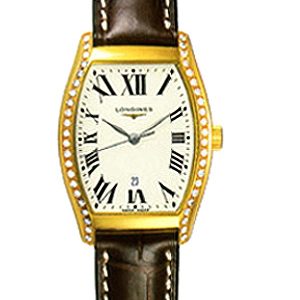 Longines watchmaking tradition L2.155.7.71.2 Quartz, 18k gold