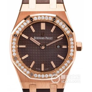 Audemars Piguet Royal Oak 67651OR.ZZ.D080CA.01 Quartz, 18k rose gold, 33mm (discontinued) - Image 1