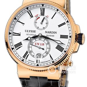 Ulysse Nardin Marine 1186-122/40 Automatic machinery, 18k rose gold, 45mm (discontinued) - Image 1