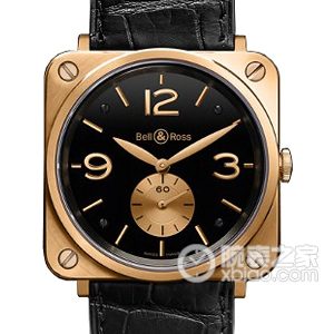 Bell & Ross INSTRUMENTS BR S PINK GOLD Black Dial Manual mechanical movement, 18k rose gold, 39mm (discontinued)
