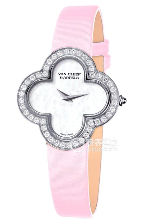 Van Cleef & Arpels ALHAMBRAVCARM 95800 Quartz, 18k white gold, 27x27mm