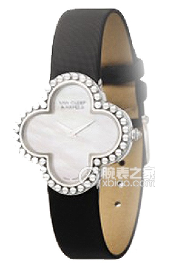 Van Cleef & Arpels ALHAMBRAVCARD 67400 Quartz, Platinum, 29.3mm