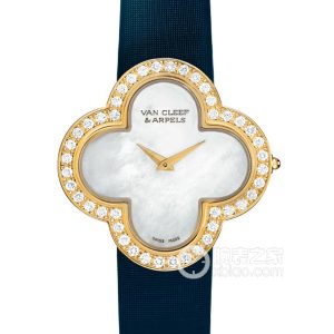 Van Cleef & Arpels ALHAMBRAVCARM 95900 Quartz, 18k gold, 27x27mm - Image 1