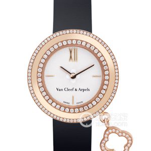 Van Cleef & Arpels CHARMS VCARO 29800 Quartz, 18k rose gold, 25mm - Image 1